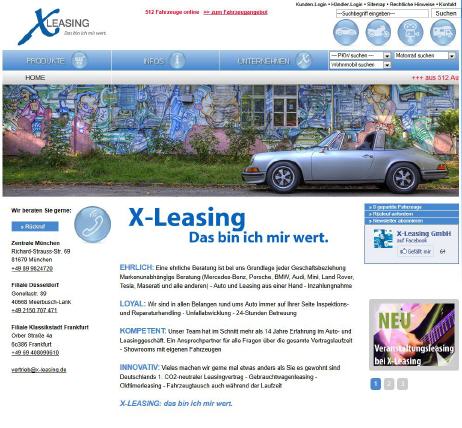Spezialisierte Leasinggesellschaften wie X-Leasing